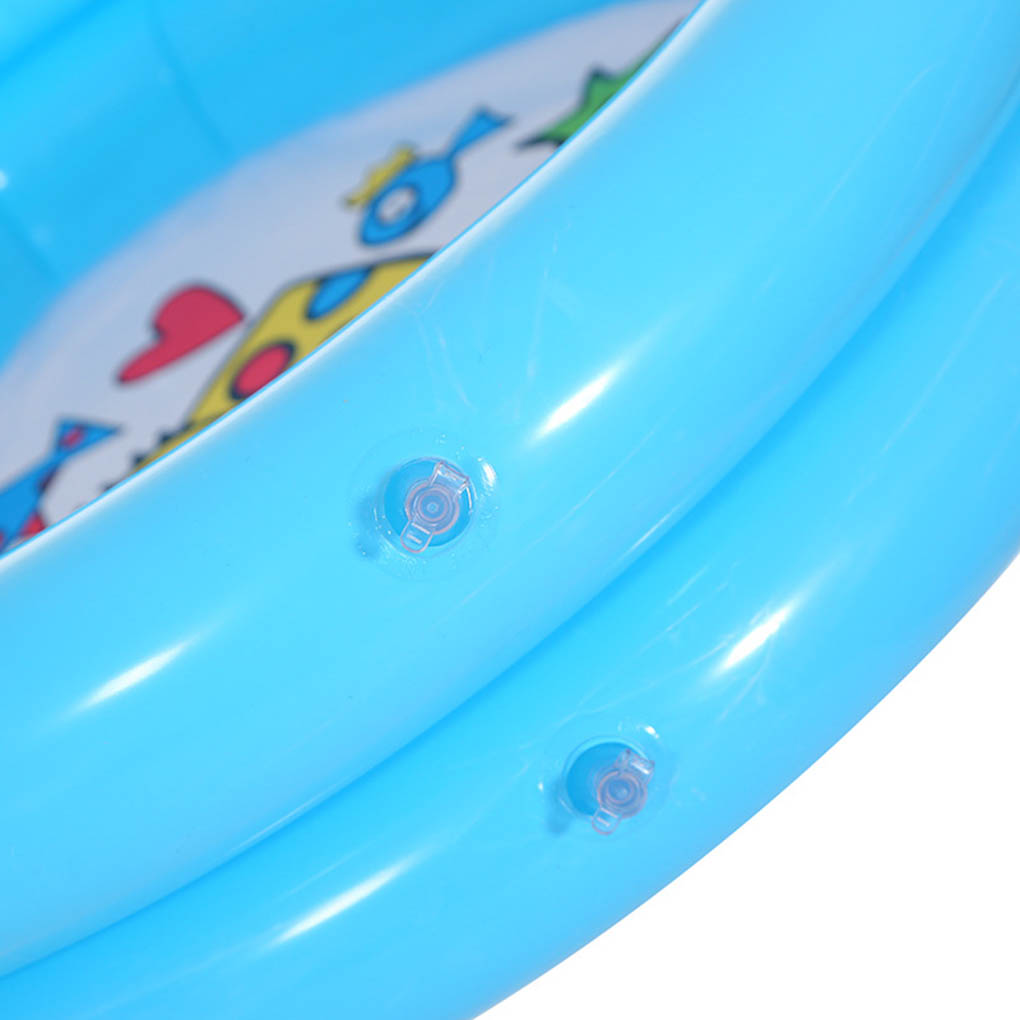 Piscine pour bébé 65x65cm, jouets d'eau d'été pour enfants, baignoire gonflable ronde, jolie piscine imprimée d'animaux, 1 pièce