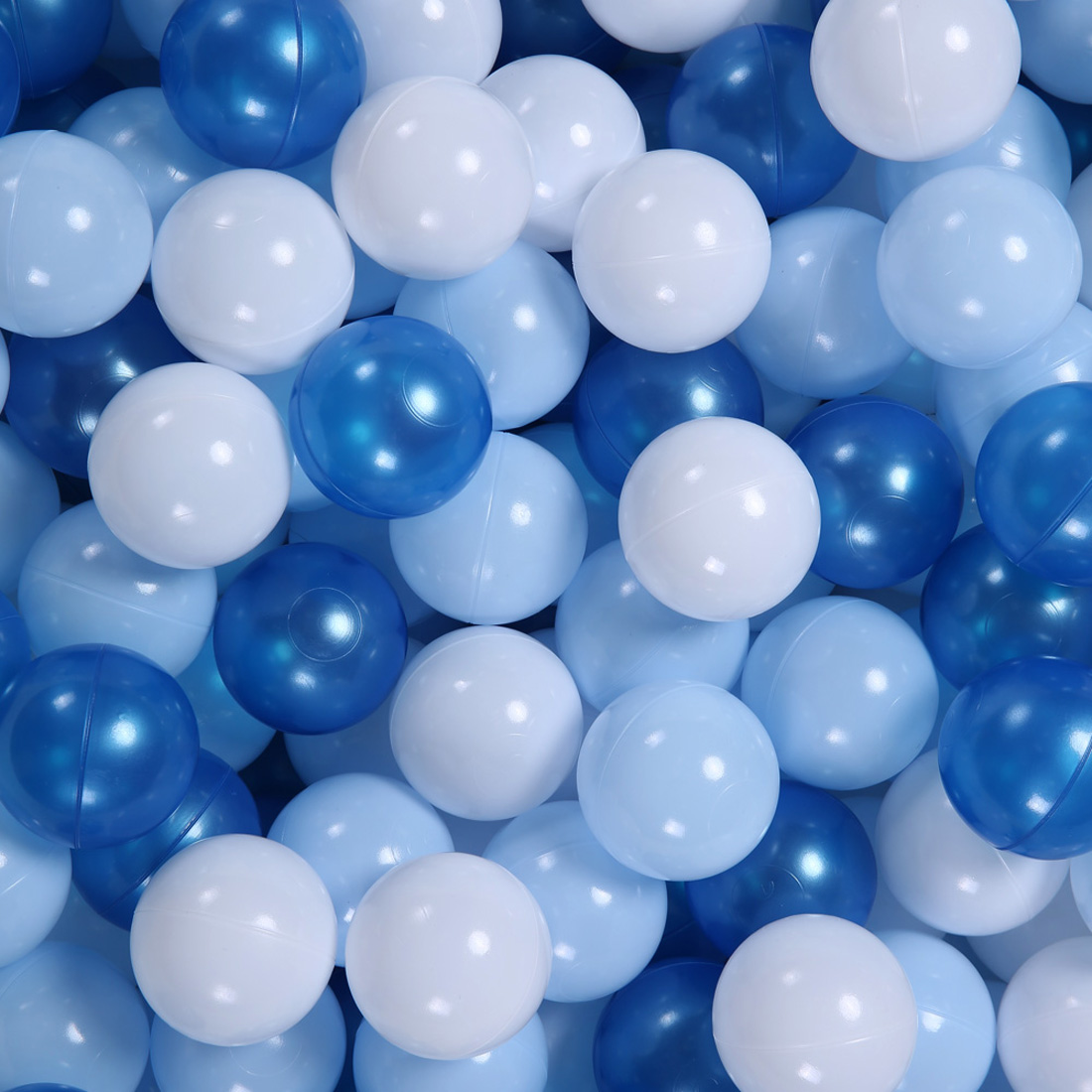 Balles bleues océans pour piscines à balles