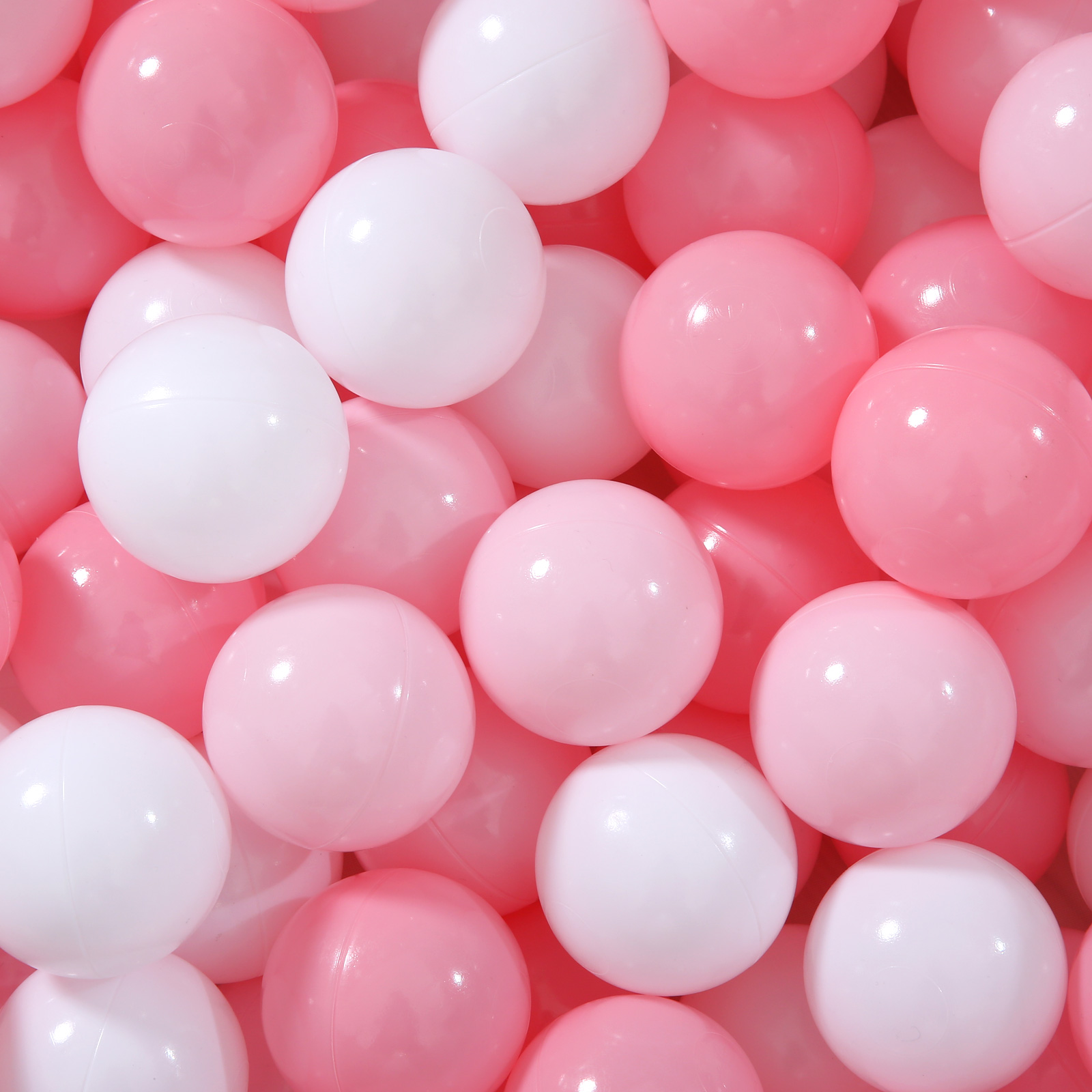 Boules de piscines à balles roses